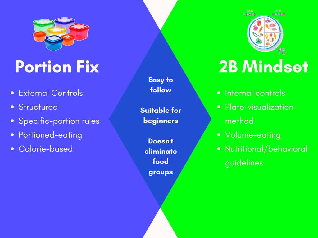 2B Mindset And The Portion Fix System - Snarky Mother Reader